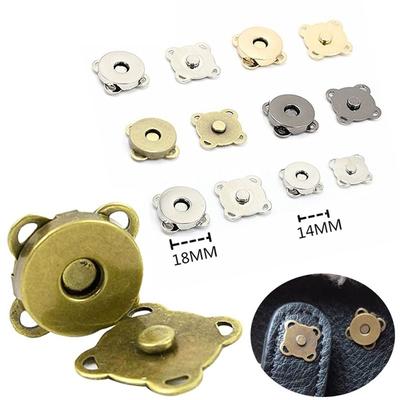 Craft Sewing For Bag,Wallet,Notebook Making Metal Adsorption Buckle DIY Accessories Snaps Buttons