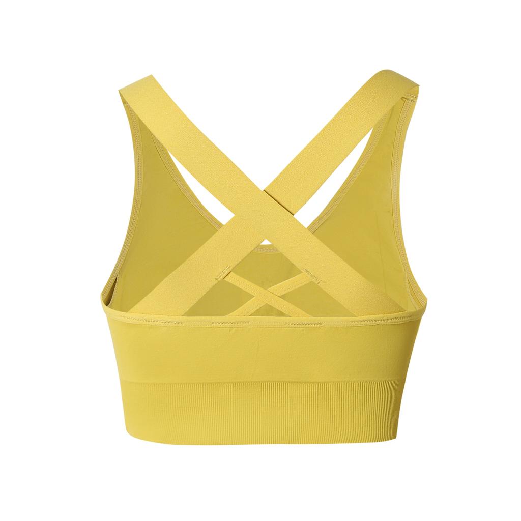 Women Plus Size Cross Back Shockproof Quick Dry Sports Bra For Yoga Running Gym