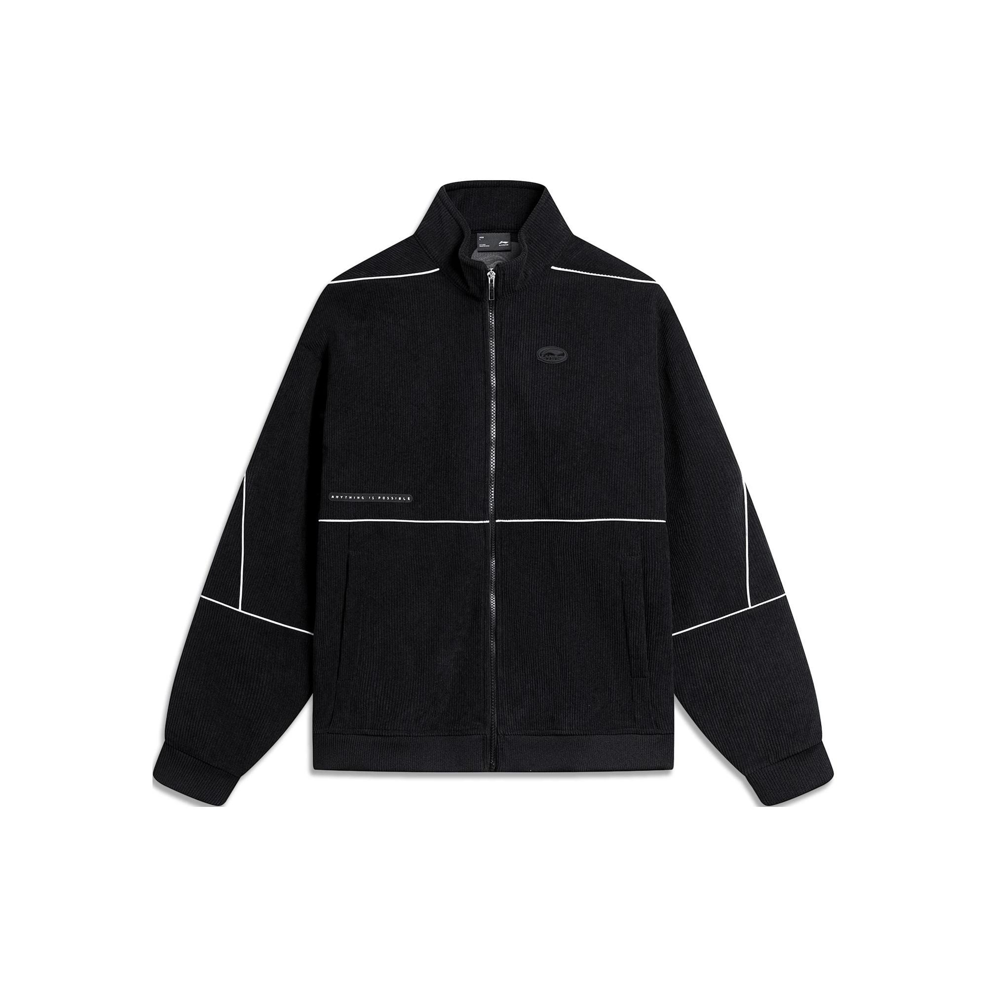 Li Ning Sports Life Collection Jackets & Coats Men s Black AFDU031-3 M