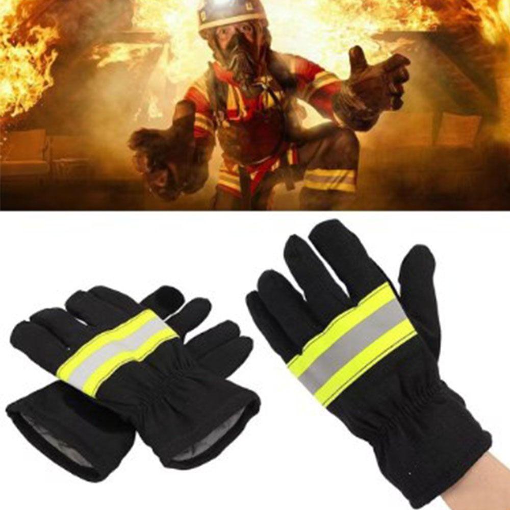 Gants de pompier résistants à la chaleur Gants ignifuges Anti-feu Gants résistants à la chaleur pour soudure Soudeur