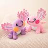 New Axolotl Plush Toy Plush Stuffed Animal Hexagonal Salamander Toy Doll Room Decoration Kids Birthday Christmas Gift