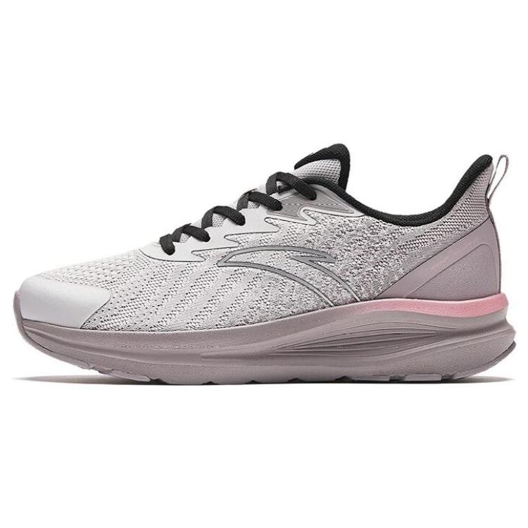 

Anta Cloud Journey Anti Slip Wear Resistant Low Top Running Shoes Women s Silver Gray 35.5