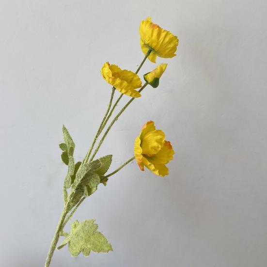 Realistic Handmade Artificial Flower Faux Silk Flower Vivid Fine Texture Simulation Flower for Home
