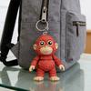 Chaveiro Macaco Punch Seu Pequeno Amigo de Pelúcia Chaveiro Mochila Bolsa de Mão Bolsa de Carro Chaveiro Pingente Acessórios