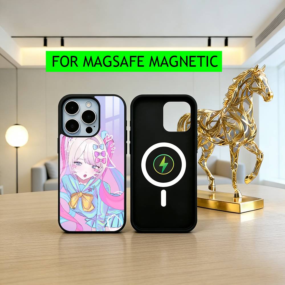 

N-NEEDY CUTE GIRL O-OVERDOSE Phone Case For iPhone17,16,15,14,13,12,11 Plus,Pro Magnetic For Magsafe Wireless Charging iPhone11PRO