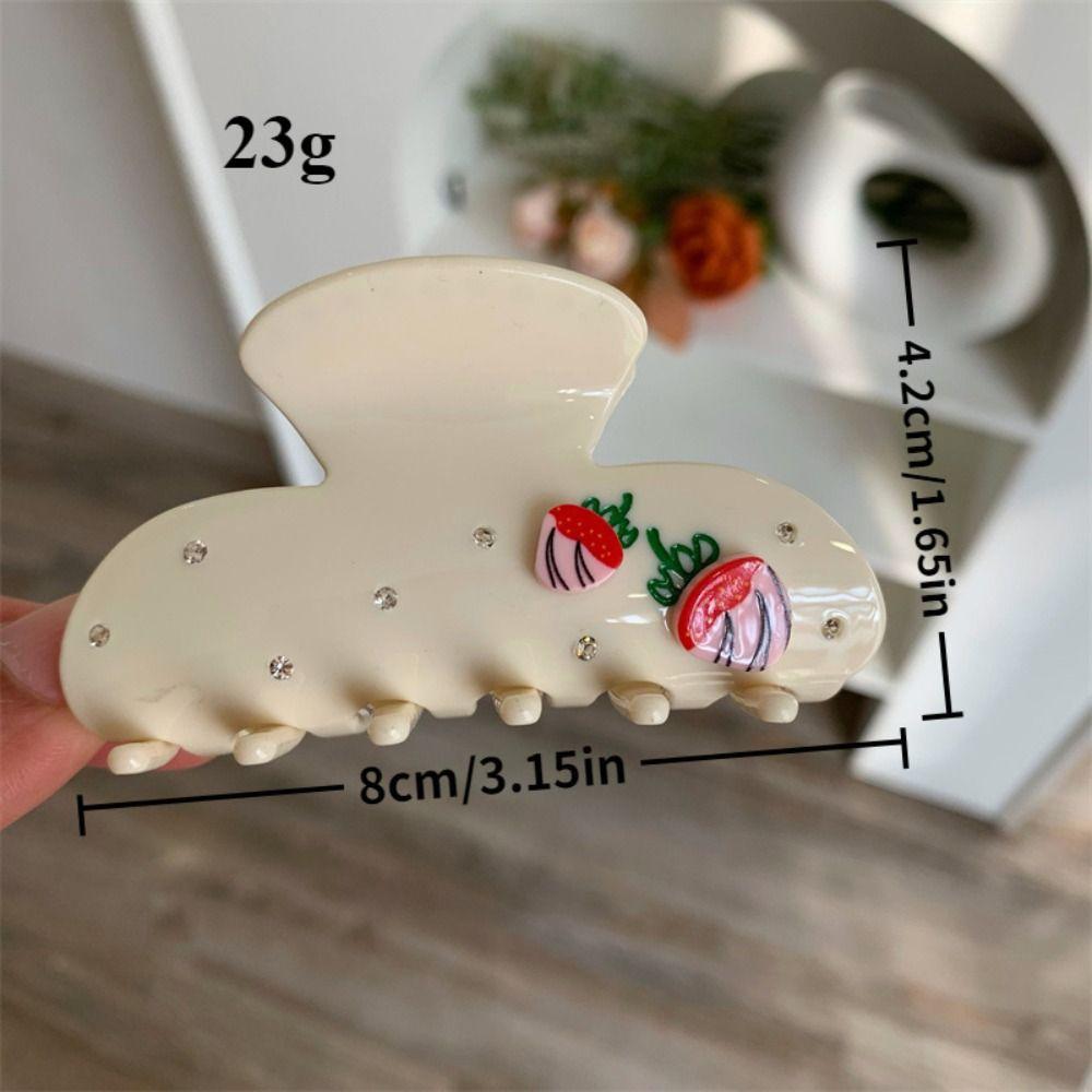 Fashion Acetate Hair Gripper Flower Heart Series Hair Accessories Shark Hair Claw Fashion Headdress Hairpin Headwear Women/Girls