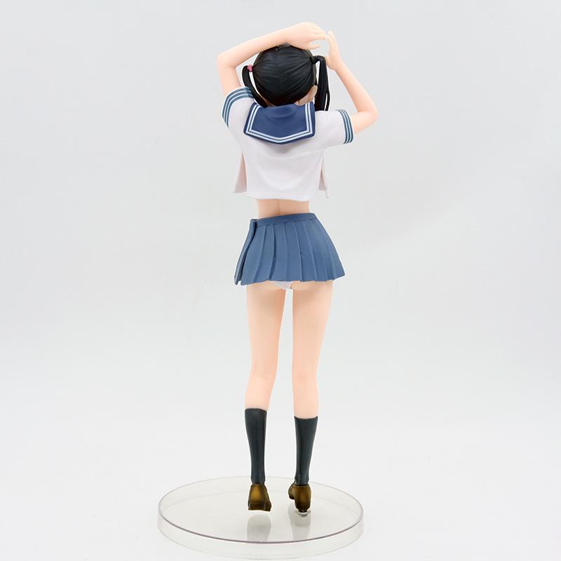28cm High School Sailor Uniform Girl Static Model Figure