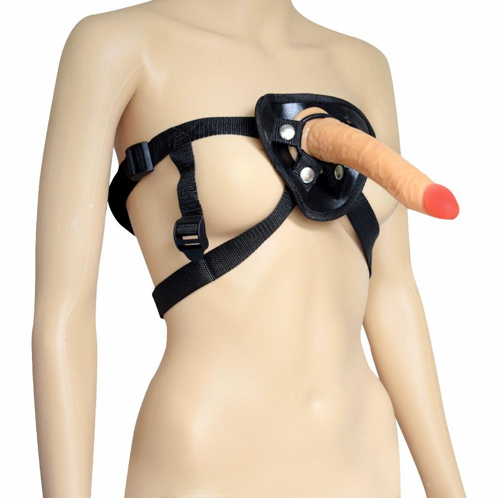 Wearable Dildo Sex Toys   Strap On Penis Realistic Penis Pegging Femdom Slave Anal Plug Suction Dick Fourth Love