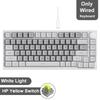 AJAZZ AK820/Pro Wireless Mechanical Keyboard Bluetooth 5.1 2.4G USB-C Wired Swappable RGB Gaming Keyboard Gasket Mount with