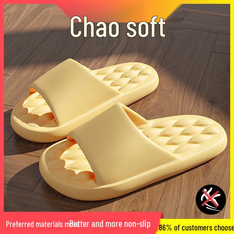 

Уличные Нескользящие EVA Тапочки для Мужчин и Женщин - Большой Размер, Летние Толстоподошвенные, Для Дома и Ванной 32-33 (21.5 cm)