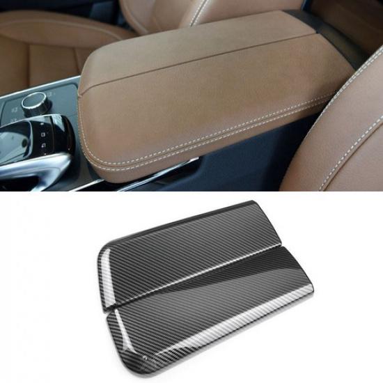 Car Center Armrest Box Panel Cover For Mercedes Benz GLS GLE Class X166 W166 AMG