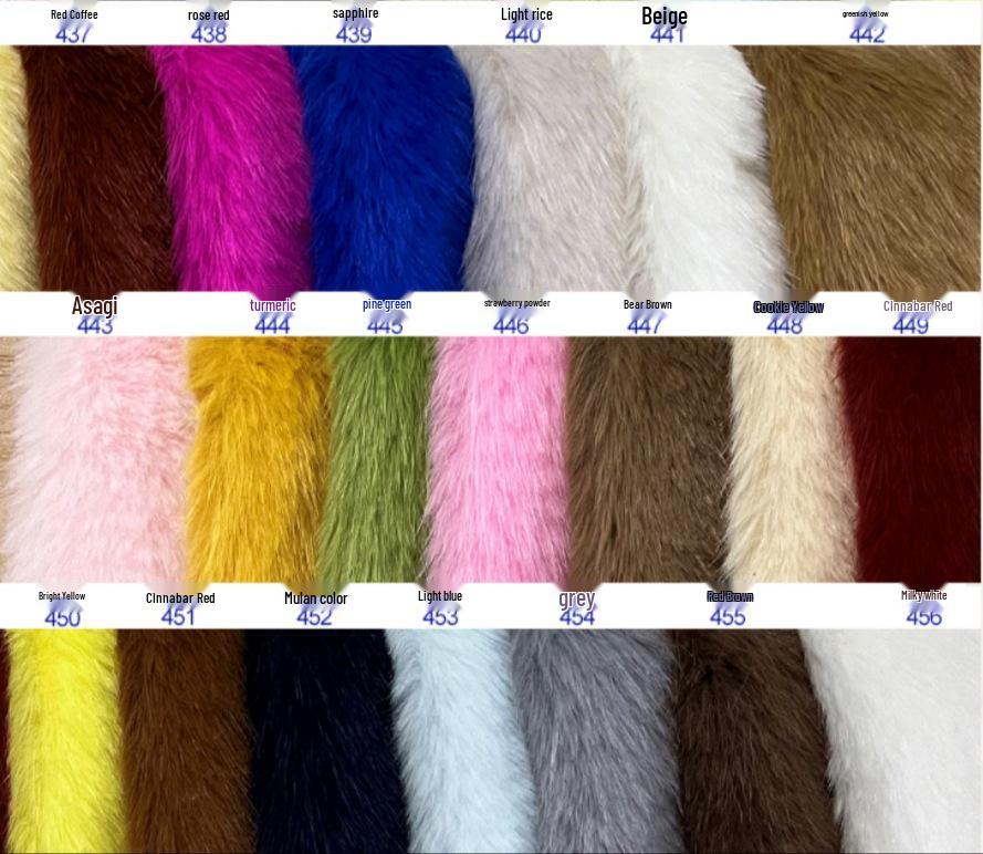

In-Stock Plush Mink Velvet European Semi-Gloss High-Low Pile Fabric for Home Textiles and Luggage