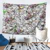 Battle Cats Tapestry Decoration Art Aesthetic Tapestries for Living Room Bedroom Home Wall Cloth Wall Hanging