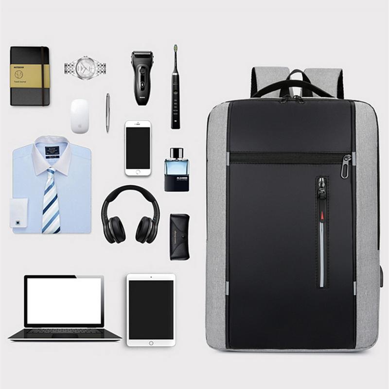 Männer Rucksack USB Lade Wasserdicht Laptop Rucksack Reise Oxford Frauen Pack Männliche Business Tasche Computer Notebook Rucksäcke