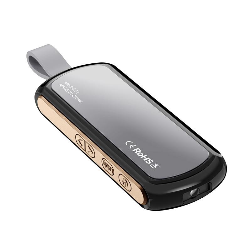 Bluetooth 5.2 Kemik İletimli Hoparlör Yastık Altı Gürültü Azaltma Hoparlörü Stereo Müzik Çalar El Fenerli Uyku Yardımcısı