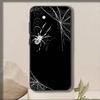 Grey white spider   Phone Case For Samsung Galaxy A73,A72,A71,A70,A53,A52,A51,Soft Silicone Black Cover