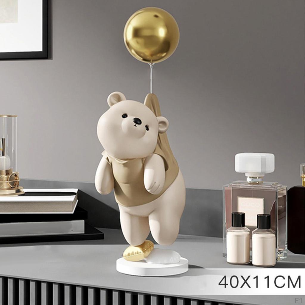 Statyer för , Små Hylddekorationer Moderna Figurer Bokhylla TV-ställ Prydnad, Gåva