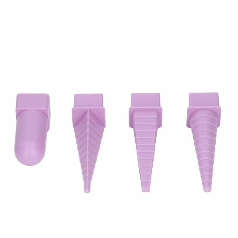 4 PCS 4 Styles / 4 Shapes Wire Wrapping Mandrel Plastic Jewelry Making Tools  For Jewelry Making