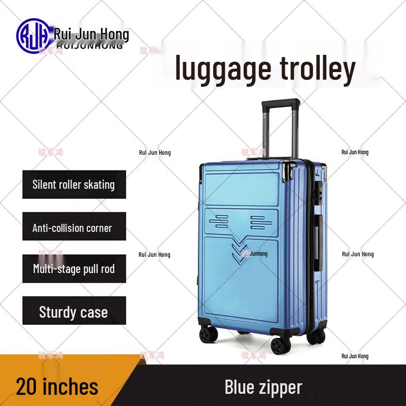Ruijunhong Fashion Aluminum Frame Spinner Luggage