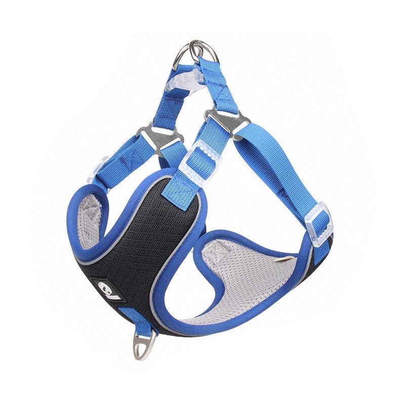 Adjustable Reflective Shiba Inu & Corgi Harness: Anti-Pull Leash Vest for Medium to Large Dogs