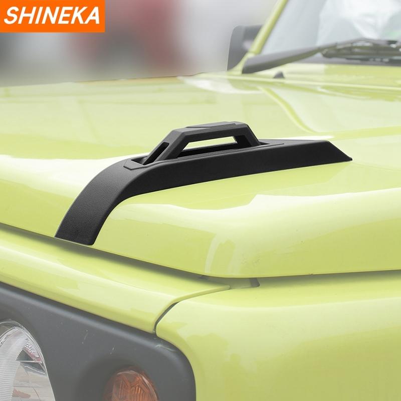 SHINEKA Car Engine Hood Decoration Cover for Suzuki Jimny 2019 2020 2021 2022 2023 2024 2025 Up Exterior Accessories
