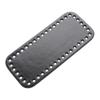Bottom Shaper Pad for Bag DIY Needle Crochet PU Base with Vent Holes Wear Resistant Easy Sewing Accessories