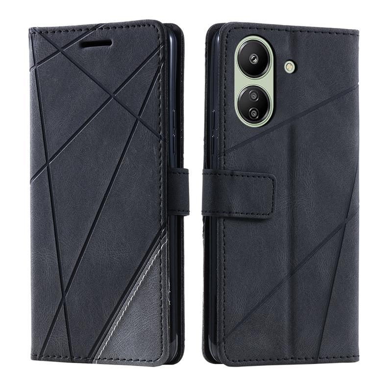 Redmi 13C Case On For Coque Xiaomi Redmi 13C Cover Luxury Flip Wallet Leather Cases for Funda Xiomi Xiaomi Redmi13C Phone Case