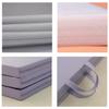Gymnastic mattress Satellite 180x100x10 cm three-piece - beige