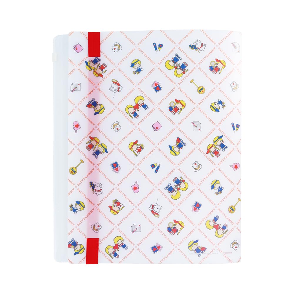 Stationery Sanrio Character Clear File with Retro Sanrio Characters Patty S2140918 Sun-Star Band, & Jimmy,