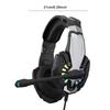 3.5mm Gaming Headset with Noise Isolating Microphone, Over Ear Game Headset, LED Light, Volume