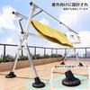 Extendable Clothes Drying Pole for Indoor and Outdoor Use, X-Shaped, Foldable, Heavy-Duty Capacity, Multi-Functional, Windproof, No Installation Requi