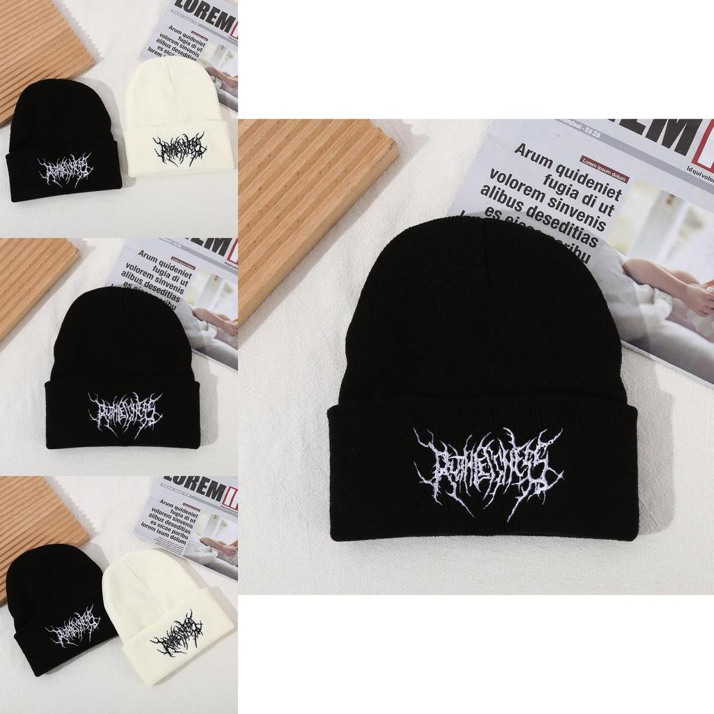 Winter Knit Hat With Seamless Design For Cold Season Outdoor Use