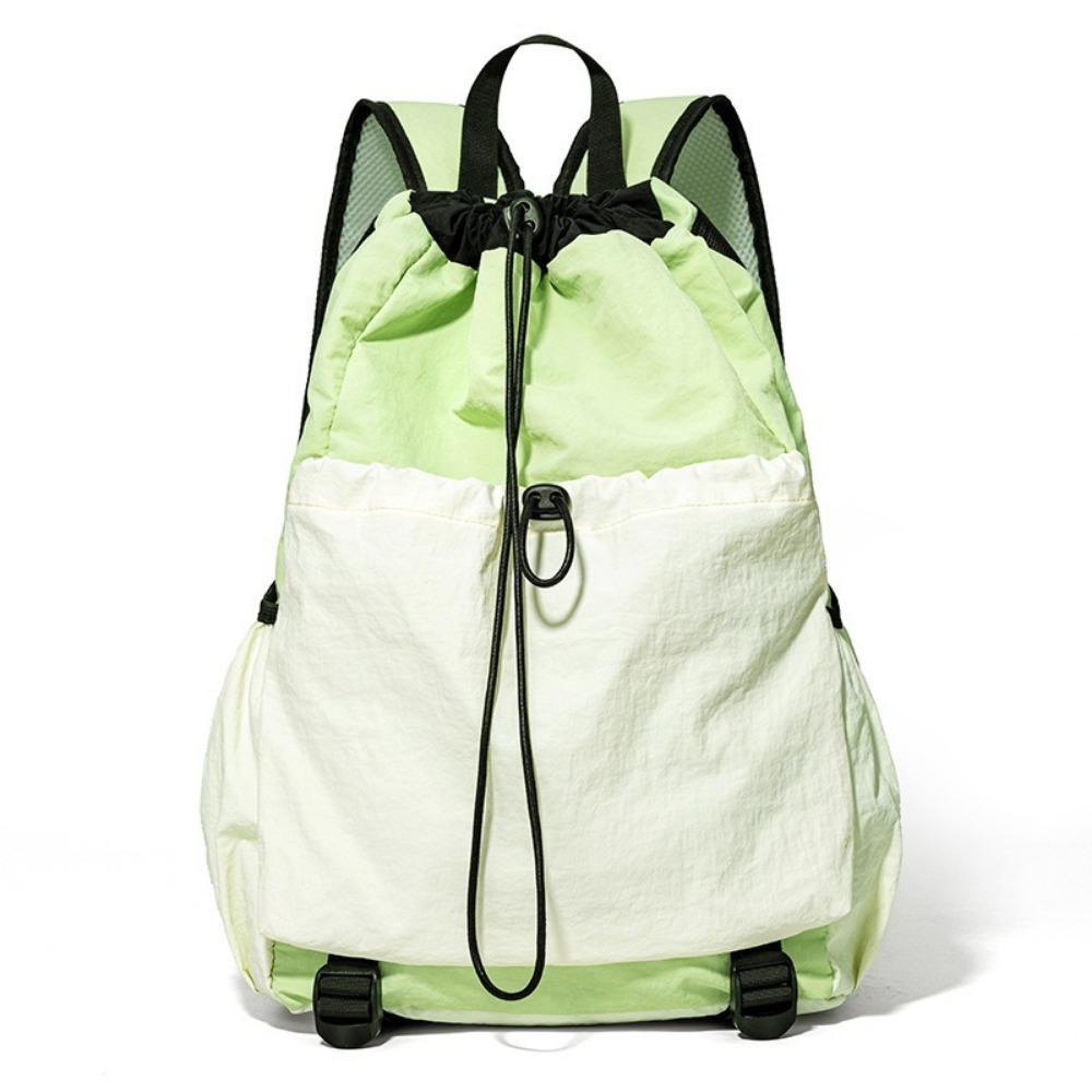 Lightweight Badminton Sports Bag Large Capacity Drawstring Fitness Bag Outdoor Sports