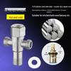 MDNG Full Copper Hot/Cold Dual Outlet Angle Valve