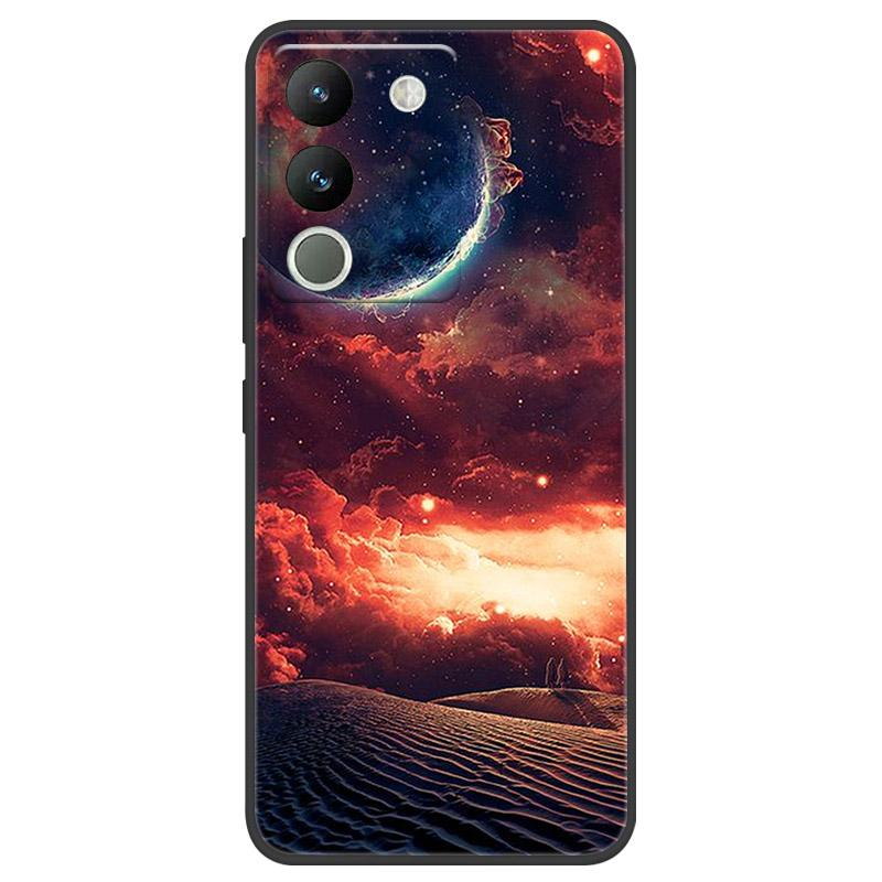 For VIVO V29E Case V2317 Camer Protective Shell For VIVO Y200 5G Phone Case Soft Silicone TPU Back Cover V2307 Shockproof Fundas