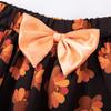 Baby Girl Thanksgiving Outfits Long Sleeve Turkey Romper Tutu Skirt Newborn Infant Baby Clothes Set