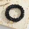 Korean Style Hair Bands Hair Ties Ins Rubber Band Fairy Hair Accessory Pearl Hair Band Dongdaemun Multicolor Crystal