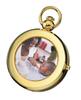 Charles Hubert, Paris Men's Pocket Watch, Hand-Wound Mechanical with Photo Frame, 3848