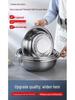 Extra Thick Non-Magnetic Stainless Steel Basin for Vegetables, Dough, and Face Washing