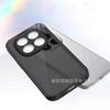 Black Semi-transparent Mobile Phone Case for Xiaomi POCO M8 M7 M6 Pro 4G 5G Anti-drop Matte Protective Case