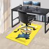 1pc Minion Banana Fun Carpet for Playroom Bedroom Living Room Sofa Home Decor,kids Game Area Rug Non-slip Floor Mat Y72824