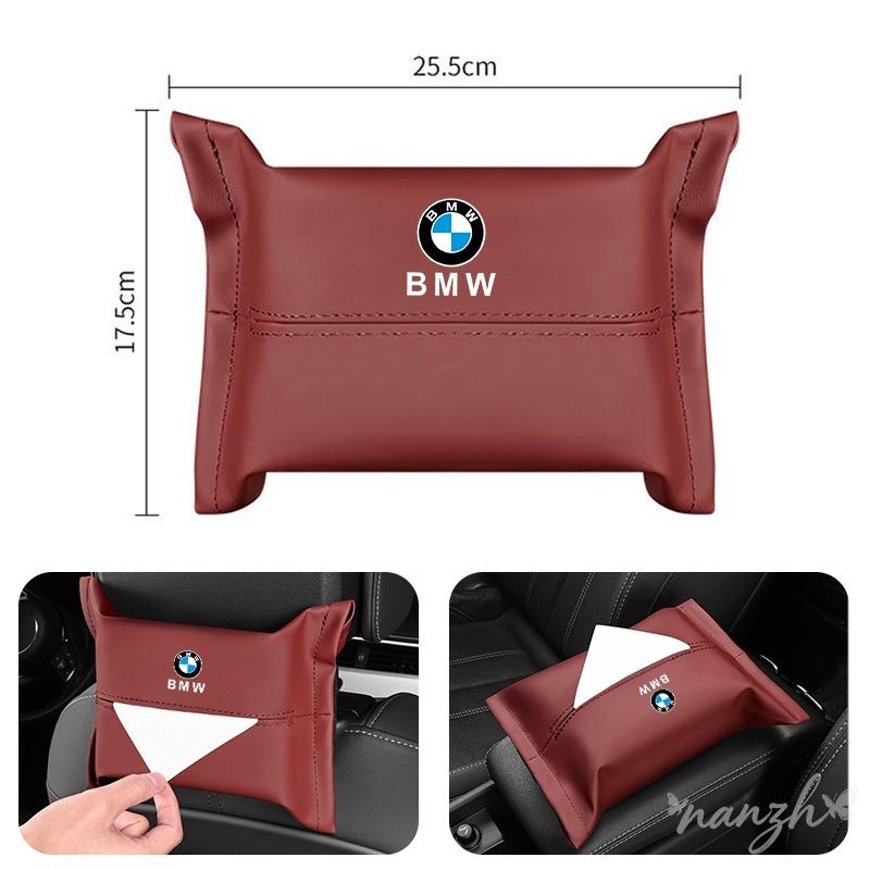 New Style Car Tissue Box Car Seat Back Armrest Box Accessories For BMW X1 X3 X4 X5 F15 X6 F16 G30 7 Series G11 F48 F39 Keychain FF59