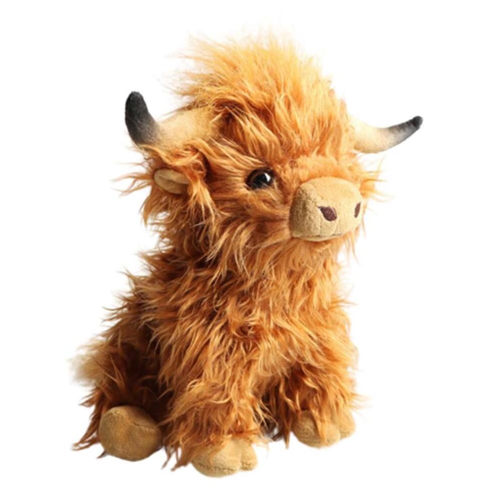 Vache des Highlands Peluche Living Nature Ours en Peluche Jouets Mignons à Câliner Enfants