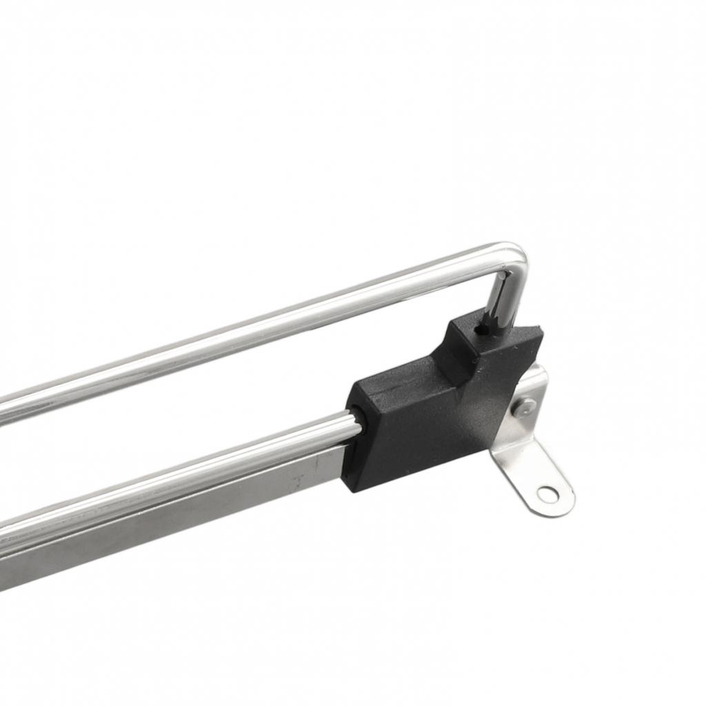 Extendable Clothes Hanger Rail for Wardrobes, Cabinets, and More, Chrome Plated