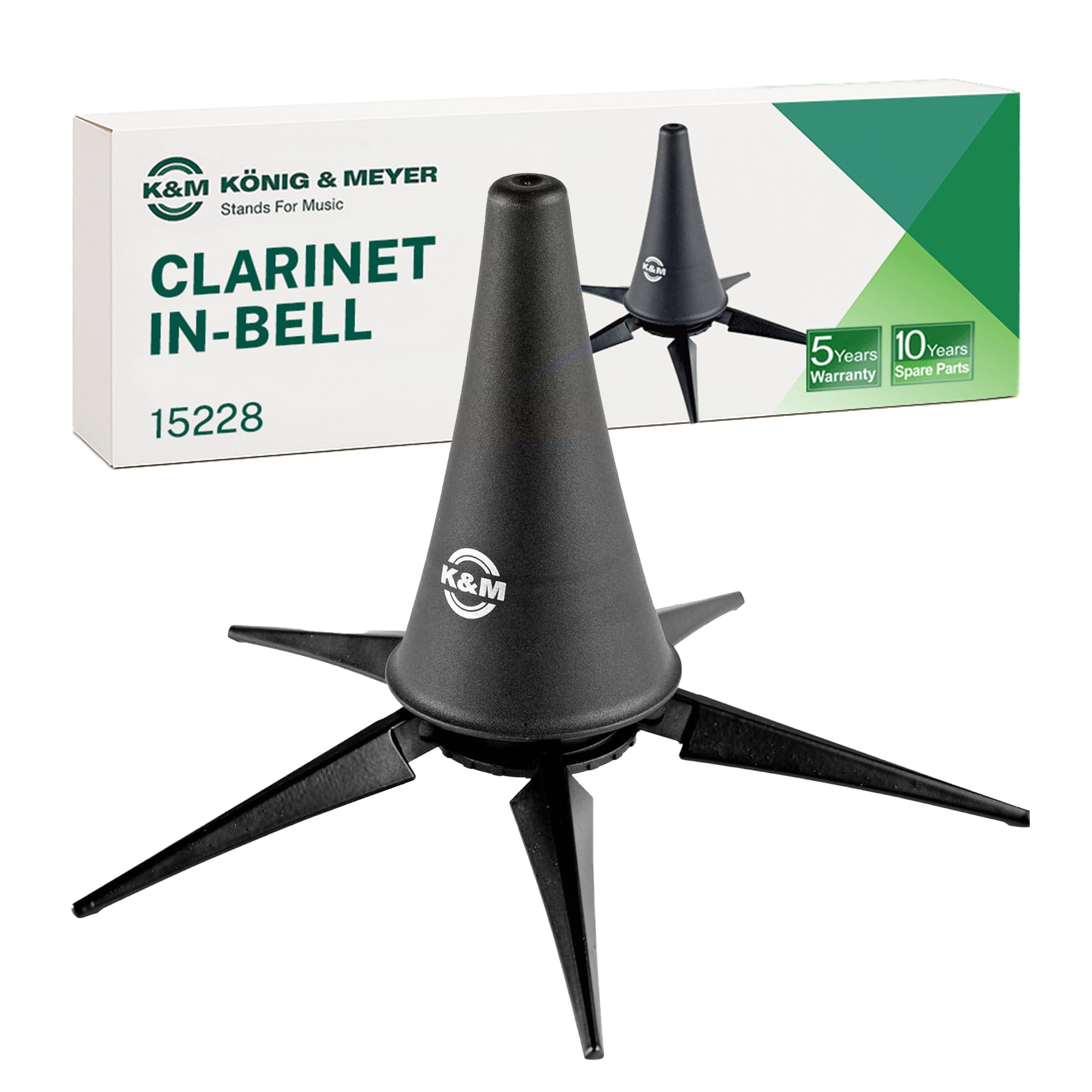 K&M Clarinet Stand 15228, Color: Black