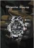 SANDA Youth Camouflage Sports Watch - Cool Dual Display, Waterproof Men's Electronic Watch