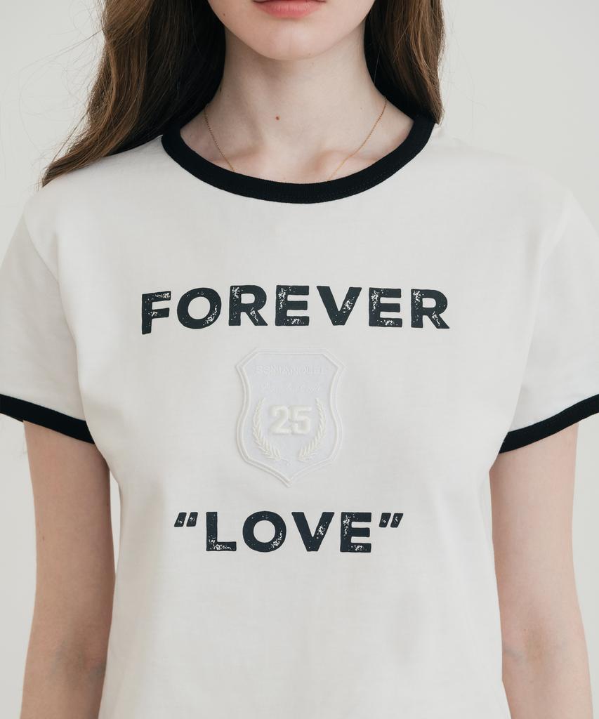 SSIN AND LEE (W) 25 Root Ringer T-Shirt White
