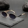 1pc Unisex Irregular Glasses, Metallic Frame & PC Lenses, for Daily, Shopping, Independence Day & New Year.