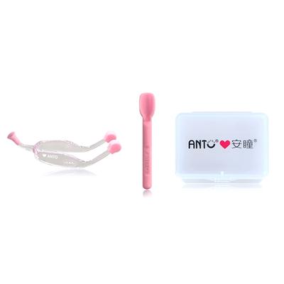 Contact Lenses Care Set Soft Silicone Tip Tweezer Spoon Suction Stick Case