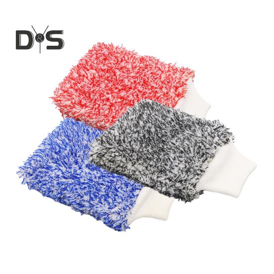 

1/3 шт. ультратонкие варежки для мытья автомобиля из микрофибры, впитывающие влагу варежки для мытья автомобиля из микрофибры, перчатки для уборки без царапин и ворса для эффективной мойки 3pcs